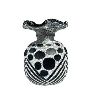 高级感磨刻简约芬顿花瓶餐桌办公室高级装 饰创意摆件样板间插花器