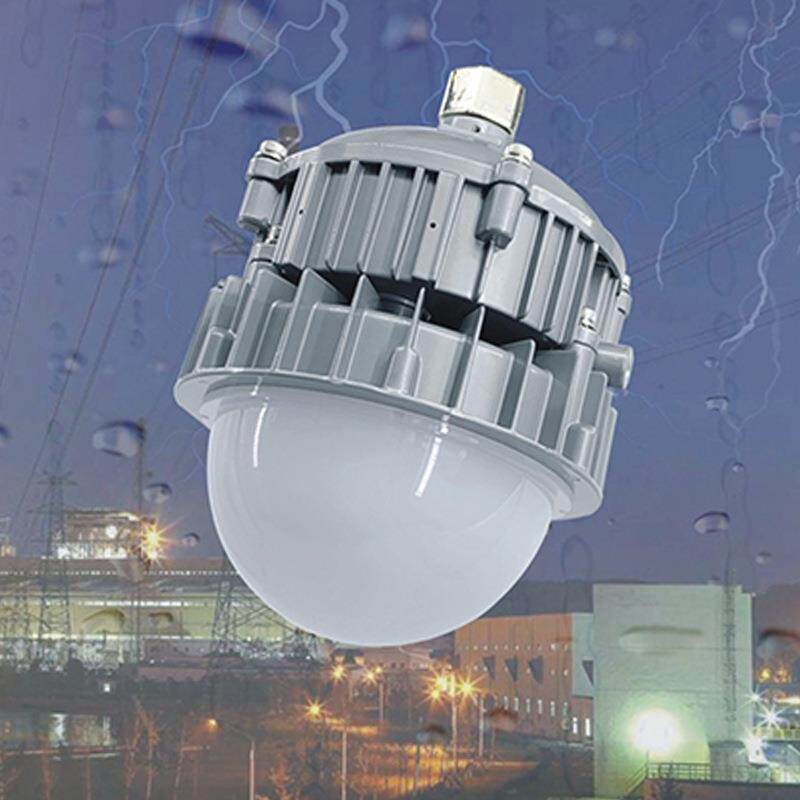 NFE9190 LED应急平台灯50W 弯杆式平台灯ok-9190电厂装置平台厂房