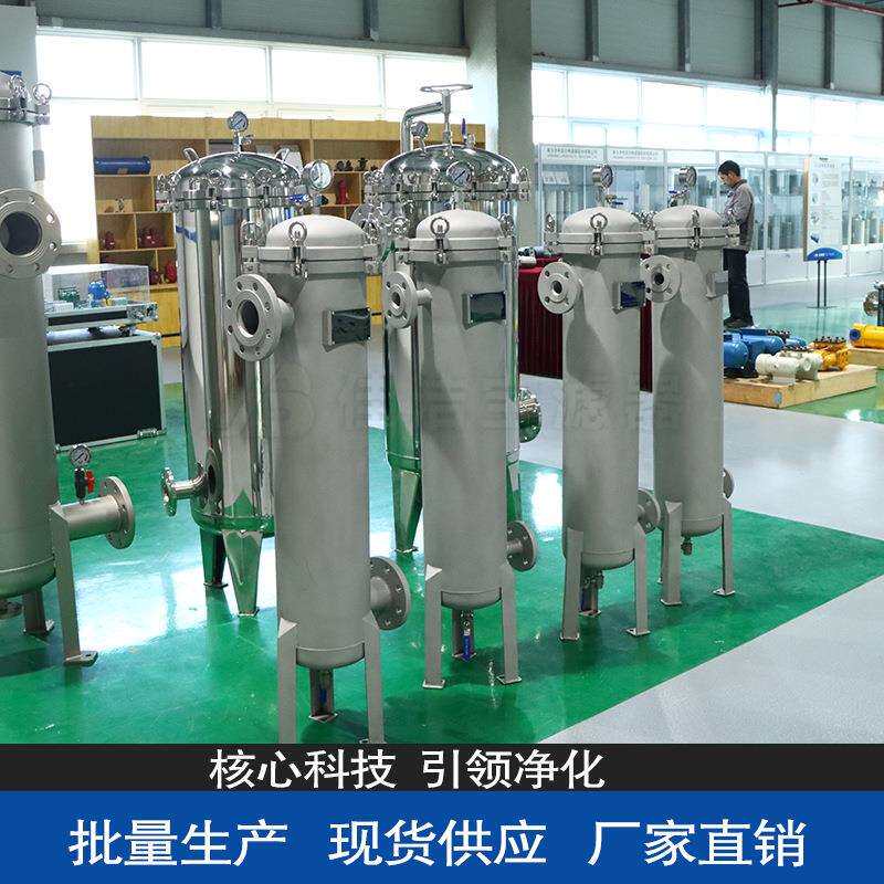 除铁过滤器200m³/h进出口DN200材质304内装凝结水专用大流量滤芯