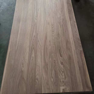 黑胡桃实木直拼板高档家具板高端实木板桌面板柜门板规格板薄木板