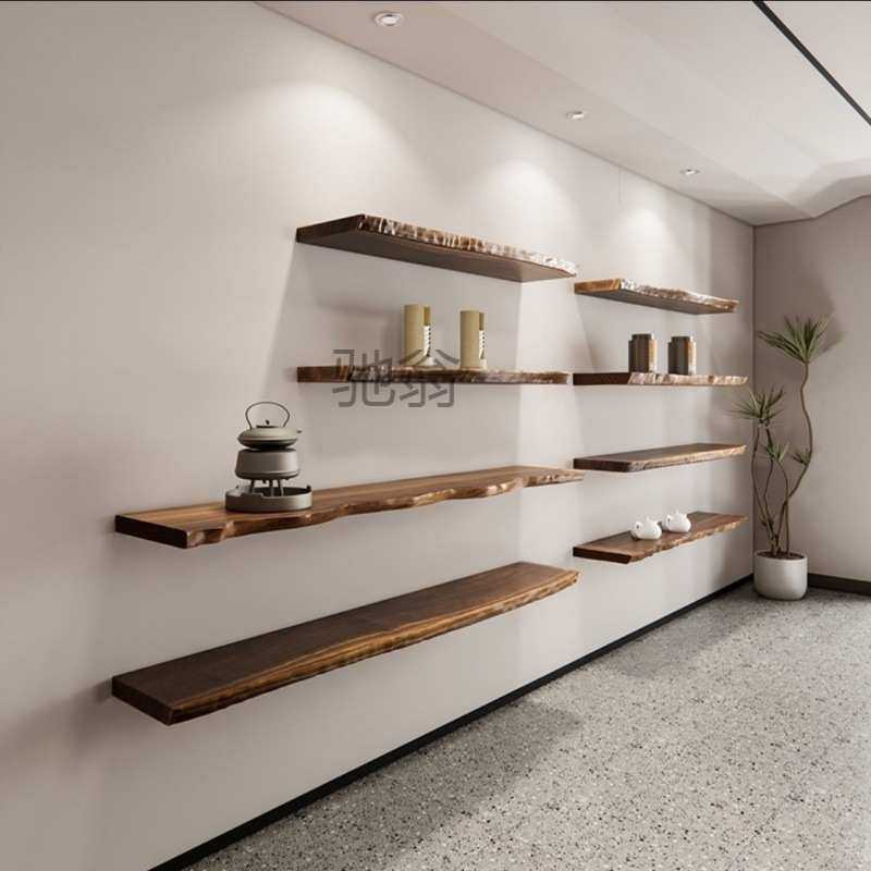 pq隔板置物架实木无痕书架挂墙壁架原木层板背景墙艺术鞋包壁挂架,住宅家具,搁板/置物架/家用陈列架,淘宝优惠券,粉丝福利购,淘宝优惠卷