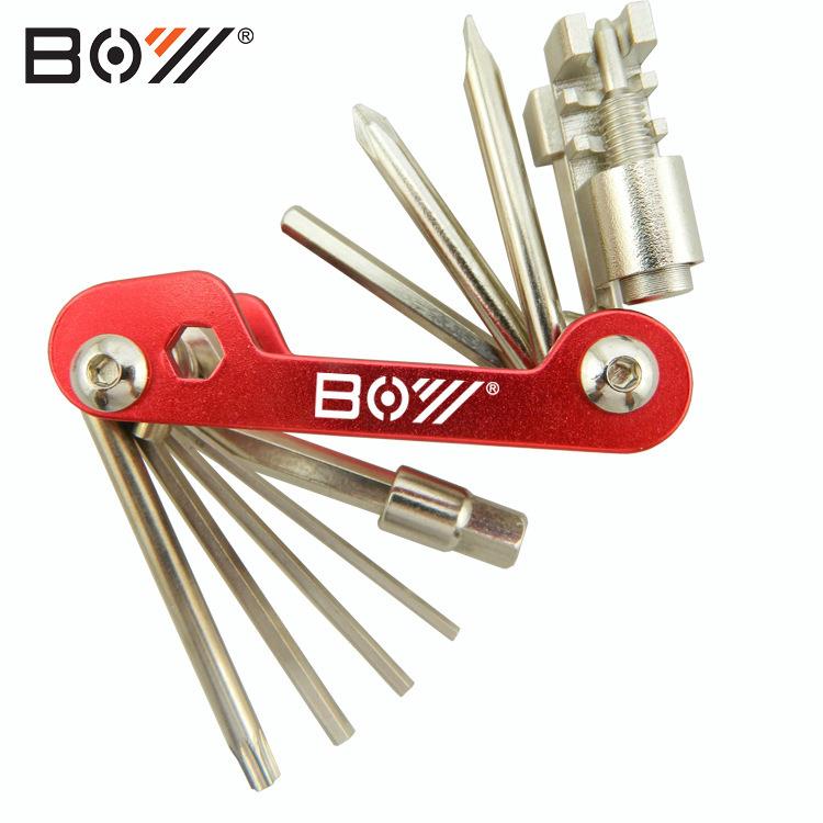 BOY自行车补胎工具修车工具维修 山地车自行车修理工具套装 8050A