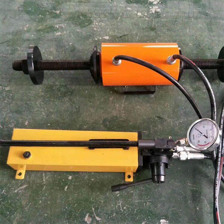 中拓 手动钢丝绳切断机 液压压套机 数控钢丝绳锁套机