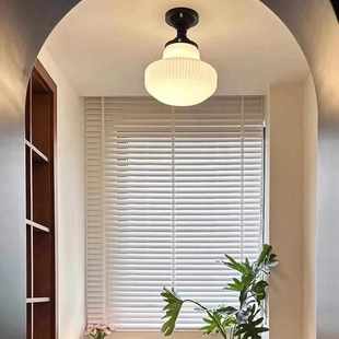 法式 走廊过道灯衣帽间吸顶灯 复古入户灯玄关灯阳台灯中古怀旧美式