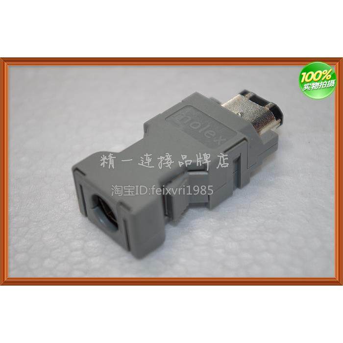 molex 连接器 编码器插头 CN3接头 1394 6芯 55100-0670 伺服插头