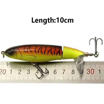 Lure Bait Surface System Tractor Perch Propeller Far Throw S