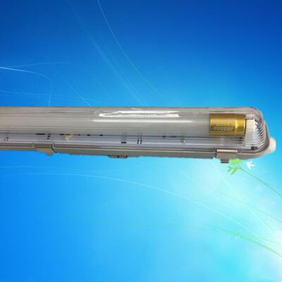 三防灯T8LED单管三防灯工程灯架18WLED支架多种材质