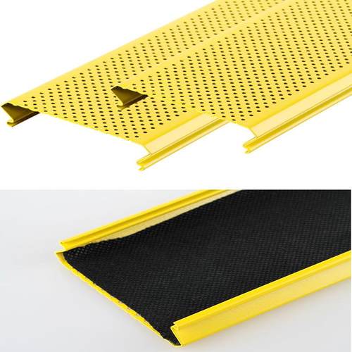 C1型50条扣铝天铝花精装厨房卫生197间吊顶铝条扣密缝角C型条斜扣