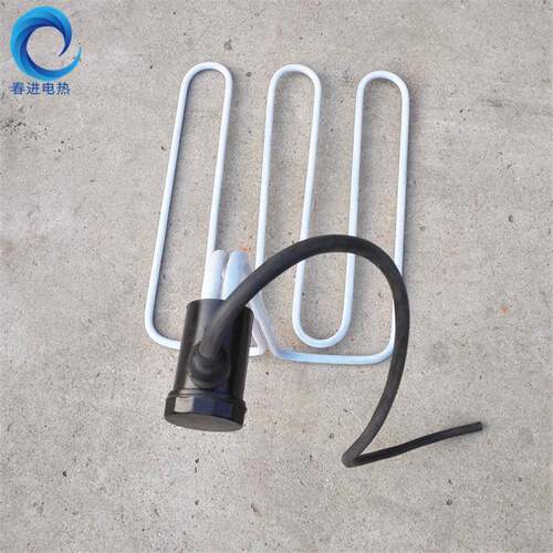 直销U形铁氟龙加热管耐强酸强碱适用各种电镀行业380V2KW承接非标