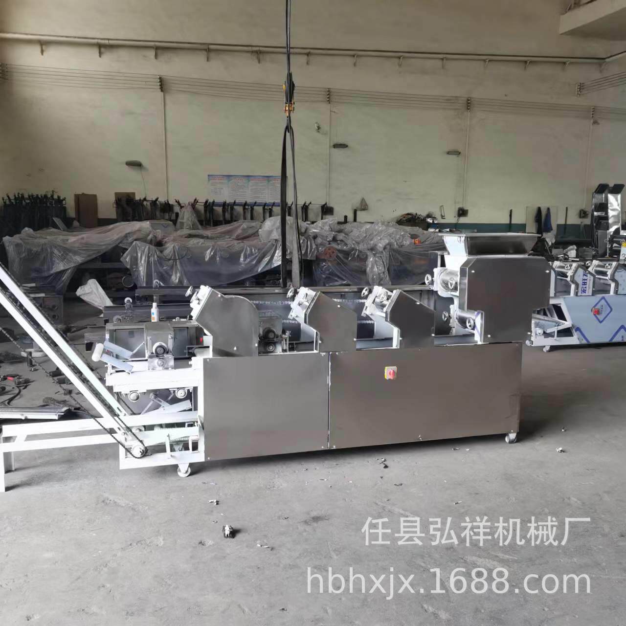 全自动一次成型面条机自动爬杆压面拌面机面条机单组挂面机切面机