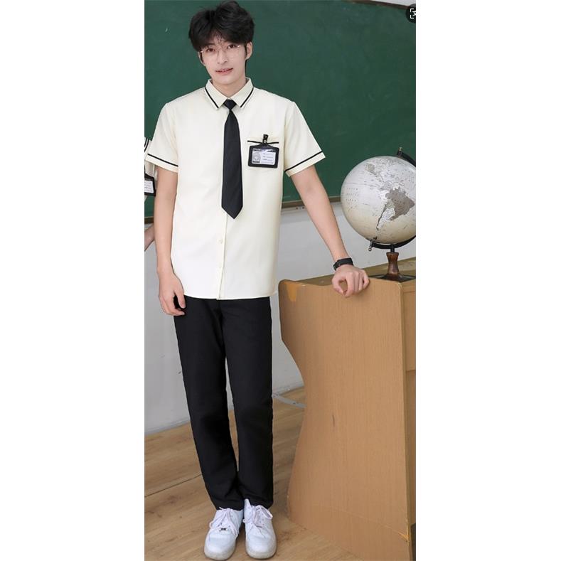 高档班服套装海军风JK衬衫文制服初中季校生园艺合唱演出舞台团夏图片