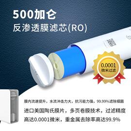 溢泰康富乐超滤膜净水器500U-F1家用Q600通用套装R500专用滤芯