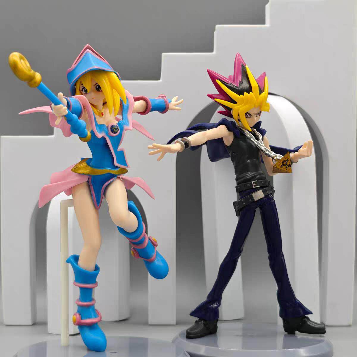 游戏王黑魔导女孩手办武藤魔法少女周边二次元模型机箱摆件