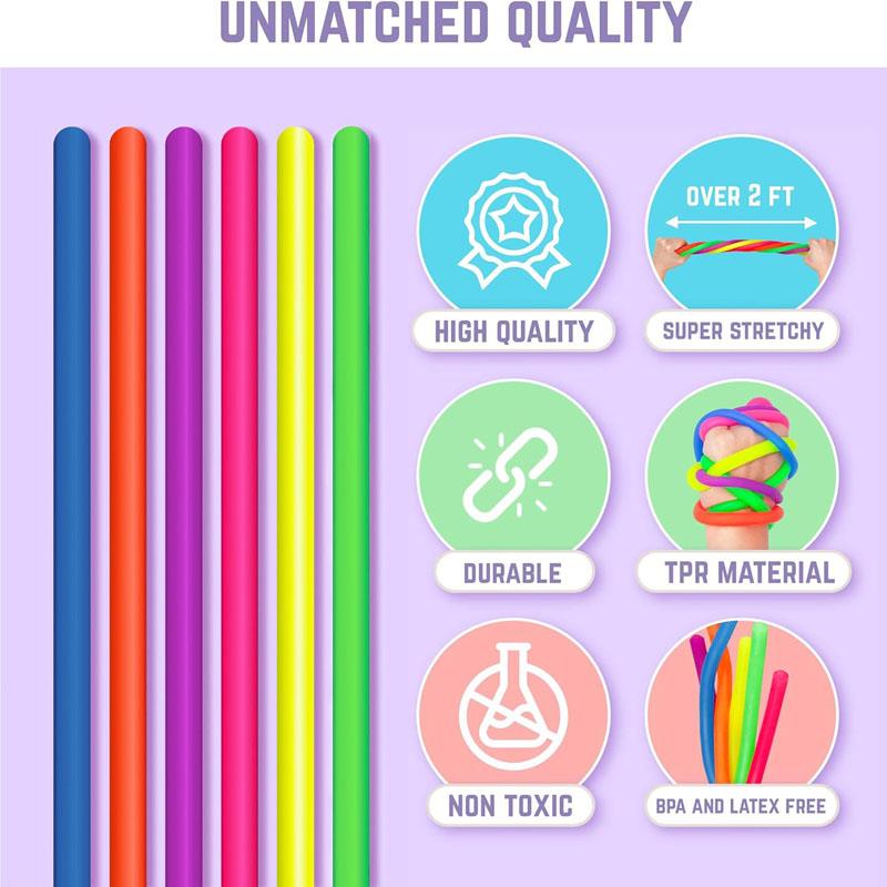 Stocking Stuffers Kids Stretchy Sensory Strings toys noodles