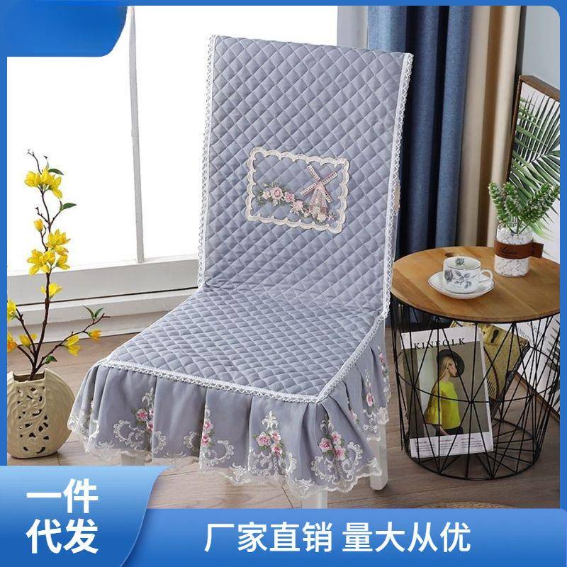 椅子坐垫靠背垫连体椅子垫套罩加厚防滑餐桌椅垫套装四季通用娜幽