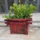 户外成品防腐木花箱厂花家室花外景观木质369大盆市政移动实木池