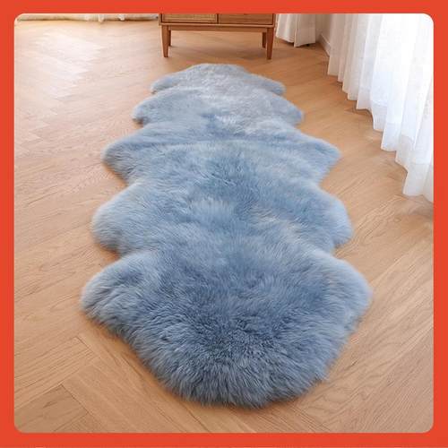 小沙纯羊毛沙发羊毛地毯飘窗垫床边卧室客厅地毯阳台飘窗垫坐垫毯