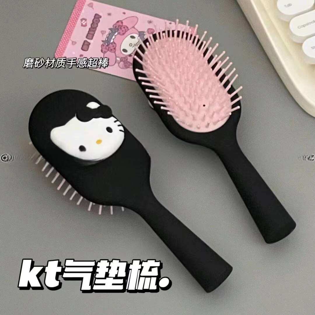 梳子家用可爱立体气垫梳按摩头皮经络梳女生专用美发梳便携梳子