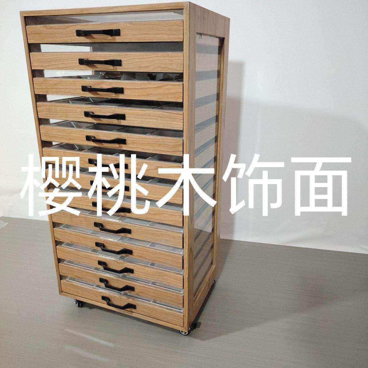 首饰饰品眼镜陈列展示柜收纳防尘一体柜设计师团队倾心打造新款
