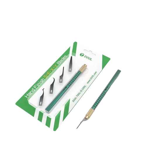 2UUL纯手工打磨SEXY除胶4合1刀片套装加硬拆除芯片刮胶维修工具