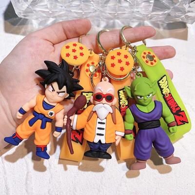 Dragon Ball Z Keychain Super Saiyan Son Goku Bulma Broly Pic