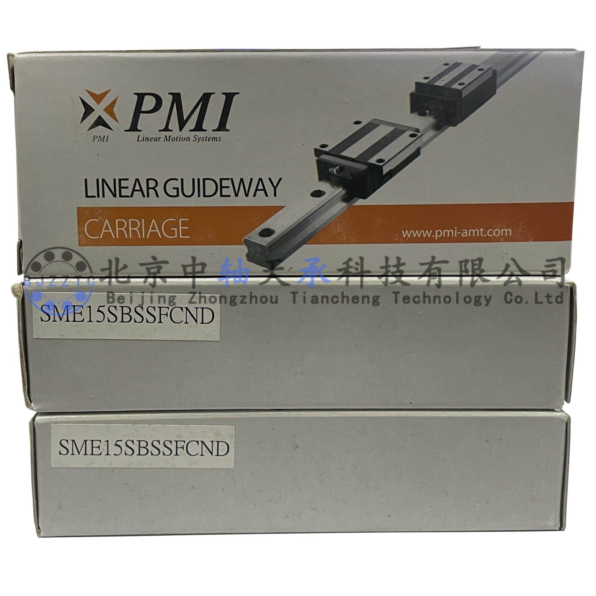 台湾PMI直线导轨滑块PMI SME15SBSSFCND自动化设备专用