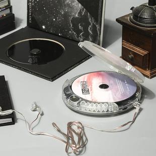 全透明Cd播放器随身听播放器便携式新耳机USB电缆礼品覆古