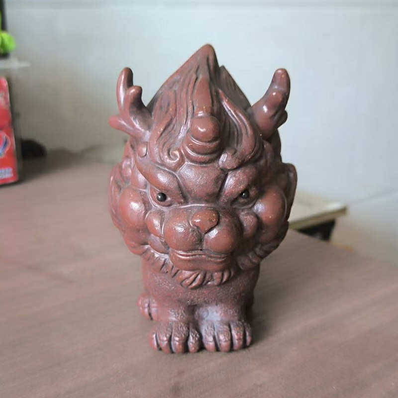 吉祥如意麒麟紫砂茶宠茶台茶具创意摆件宜兴手工雕塑紫砂茶玩批发,餐饮具,茶宠摆件,淘宝优惠券,粉丝福利购,淘宝优惠卷