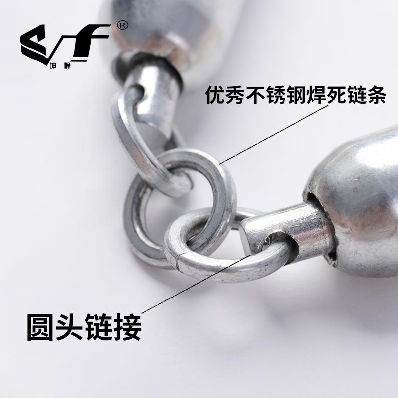 正品坤峰白蜡杆木演质铁链三节棍截表防武术棍三身武器道具三节棍