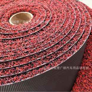 汽车垫平底1.05钉 12m无喷丝脚垫大卷丝19脚可圈脚垫卷材裁剪脚