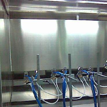 喷油排气工程 恒辉喷油房喷油柜 喷油房通风工程