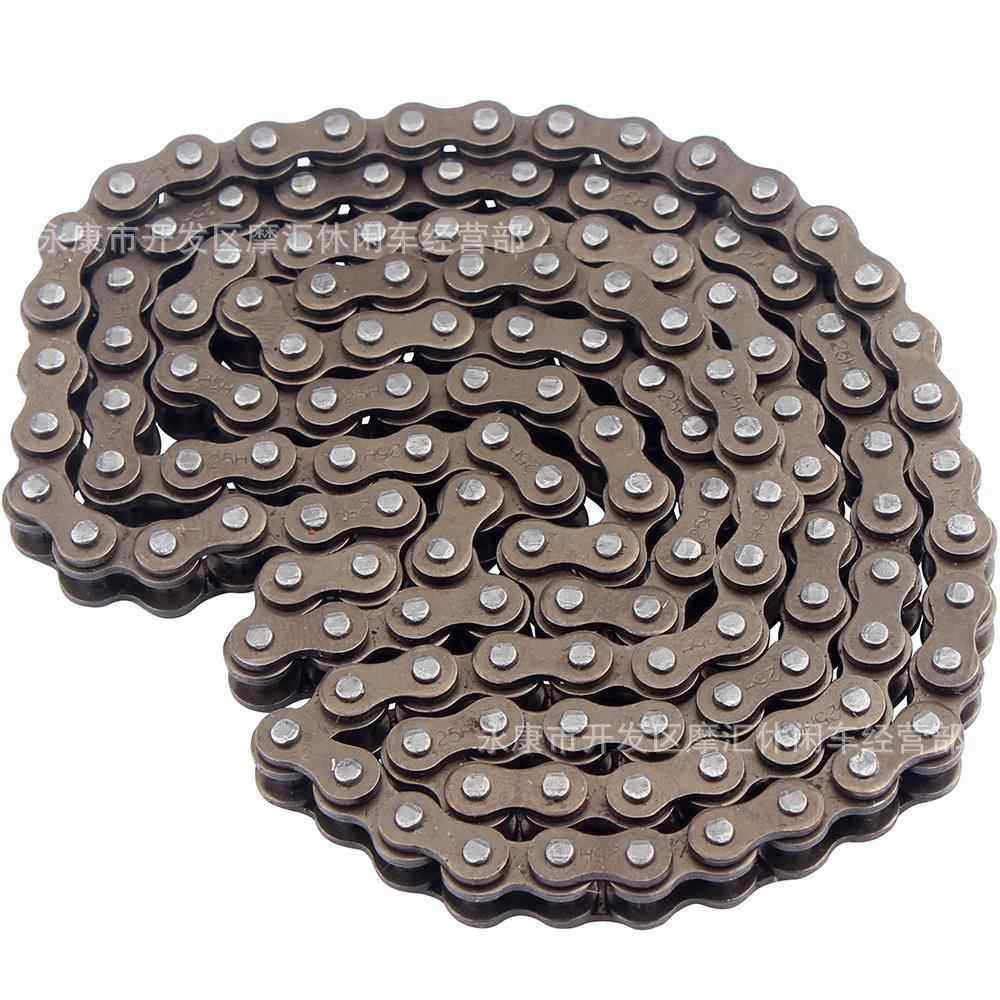 迷你摩托ATV四轮电动沙滩车配件两冲程47/49CC小跑车25H链条136节