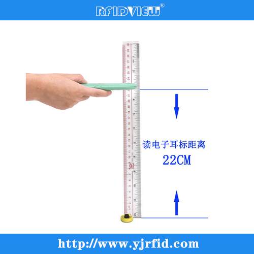 绿色款动物标签读卡器 带放大镜 带夜光灯 低频宠物芯片扫描仪
