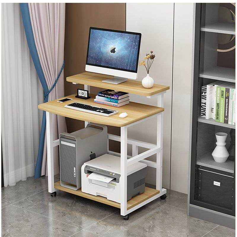 小型电脑桌家用台式迷你书桌可移动床边桌简易小户型6074cm电脑桌