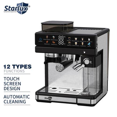 意式咖啡机研磨机牛奶箱家用自动咖啡机coffee machine