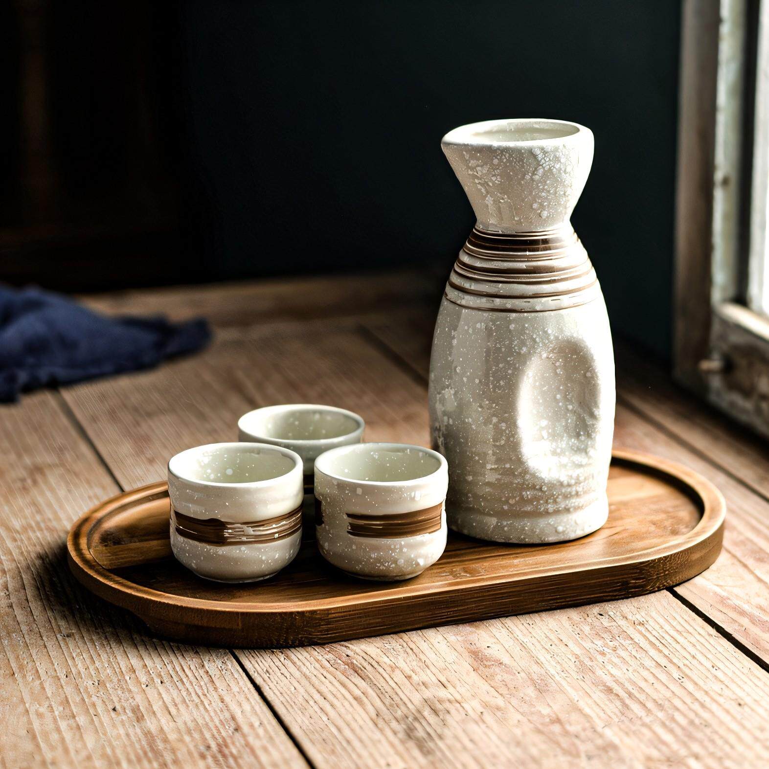 清酒杯子酒壶酒杯温酒瓶装酒的壶酒蛊日式清酒酒具组套白酒分酒器