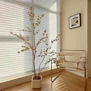 楼夏家仿真绿吊楼夏花花钟高端奶轻奢室内客植厅风装饰油仿生假植