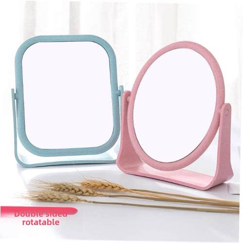 shun 7 double-face rotatin mirror table mirror simple