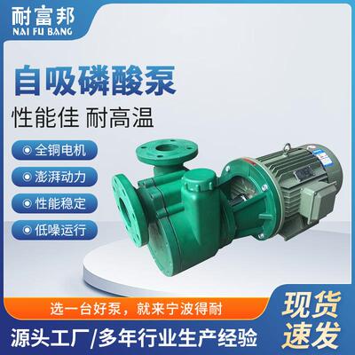 FPZ/FVZ型工程自吸磷酸泵卧式化工塑料自吸泵