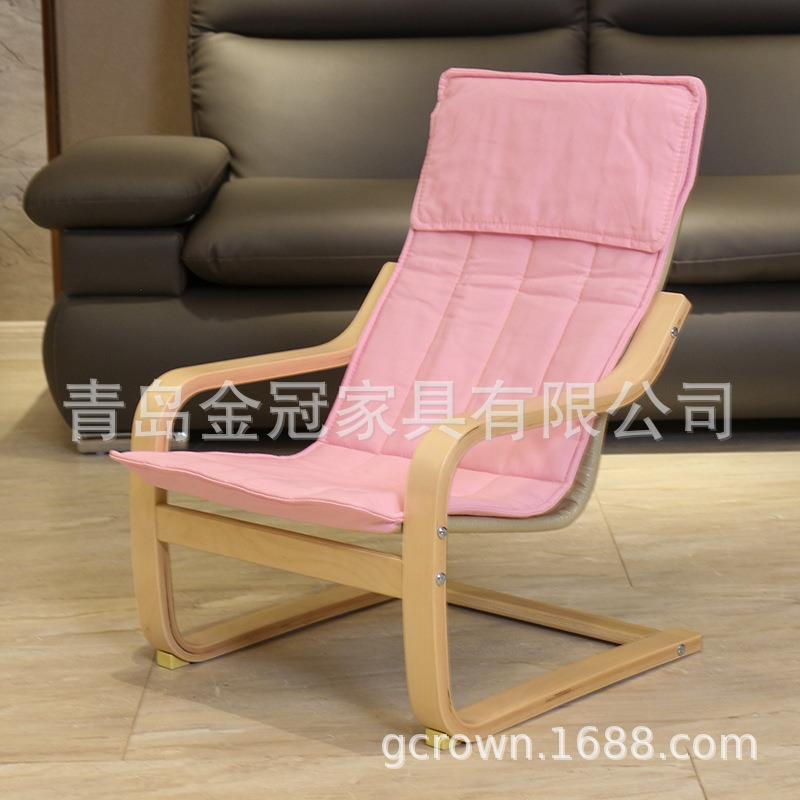 儿童波昂椅POANG扶手小沙发软凳可爱宝宝婴儿懒人阅读区座椅凳子