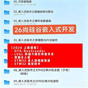 26尚硅谷嵌套入式开发实战家教程STM32智单晶片物联网能居全影片