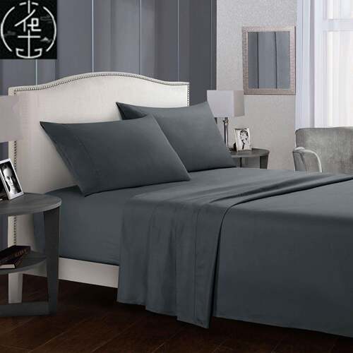 bed sheets fitted sheet set bedding sets twin/ful/queen/king
