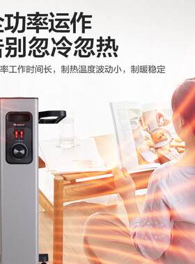 格.力油汀取暖器家用暖气烤火炉1片速热婴儿电暖器NDY22-X6022a