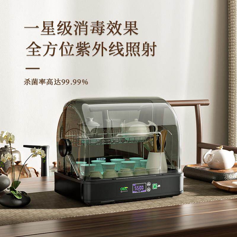 桌面杯子置物架茶具茶杯水杯收纳盒防尘玻璃杯沥水杯架子杯架