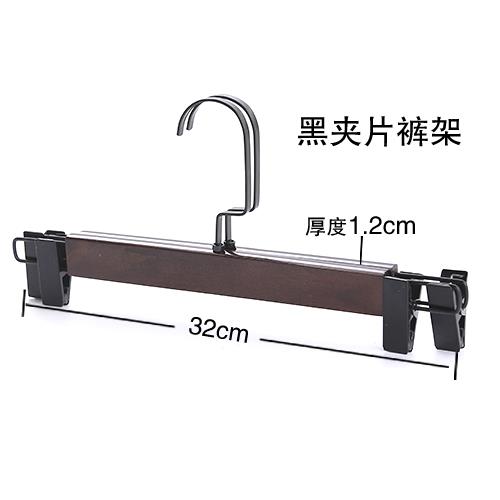 正品覆古用实店木服装羊绒衫衣架加厚防滑植衣挂家绒成人衣服架裤