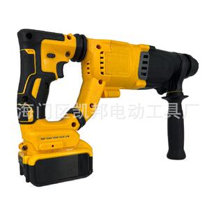 锂电无刷电电锤镐电钻工具套装 多能工冲击钻745四功坑电锤电动具