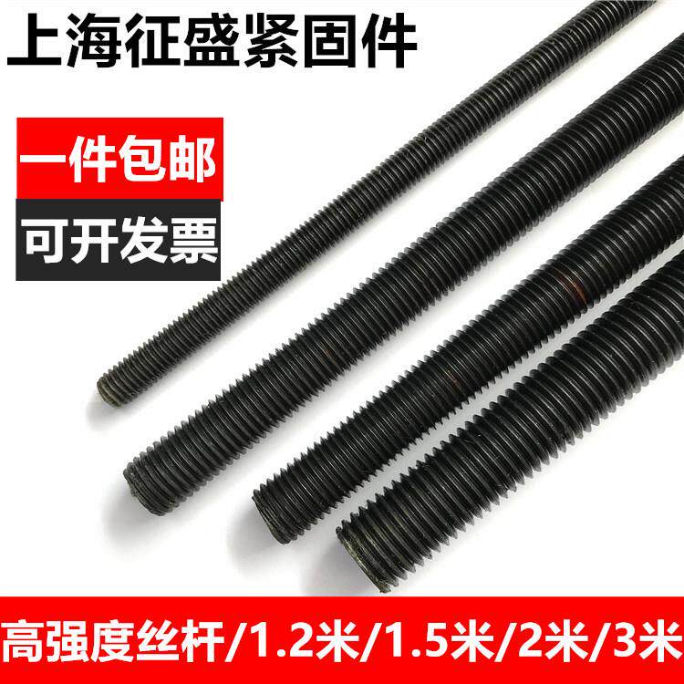 1.2米/1.5米/2米/3米8.8级丝杆高强度牙条通丝全螺纹M8M10M12M16
