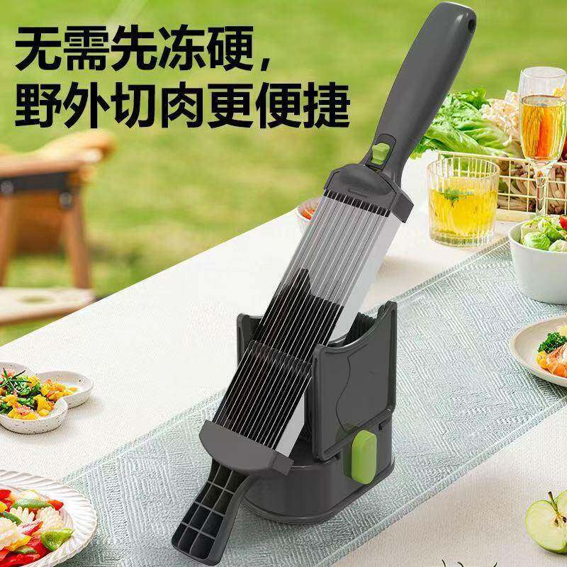 家用切切片器多功能切肉机切切丝机厨房切肉丝沫切肉不锈钢切葱器
