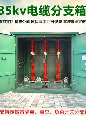 10-35kv电缆分支箱铜排型带隔离负荷开关一进二三四出分接对T接箱