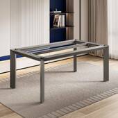 岩板桌腿架公书桌会议石桌子腿支撑支架大板大理餐桌脚办SQF 64底